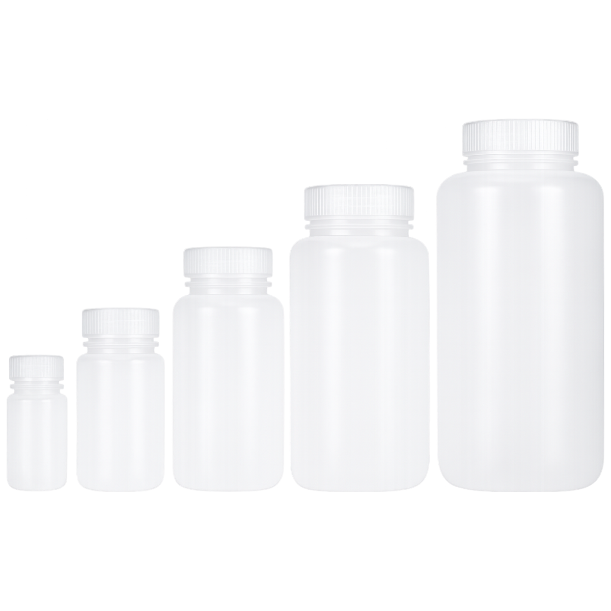 Банка Labtex 125 мл, широкое горло, нестерильная, PP, LT-RBPW-125N