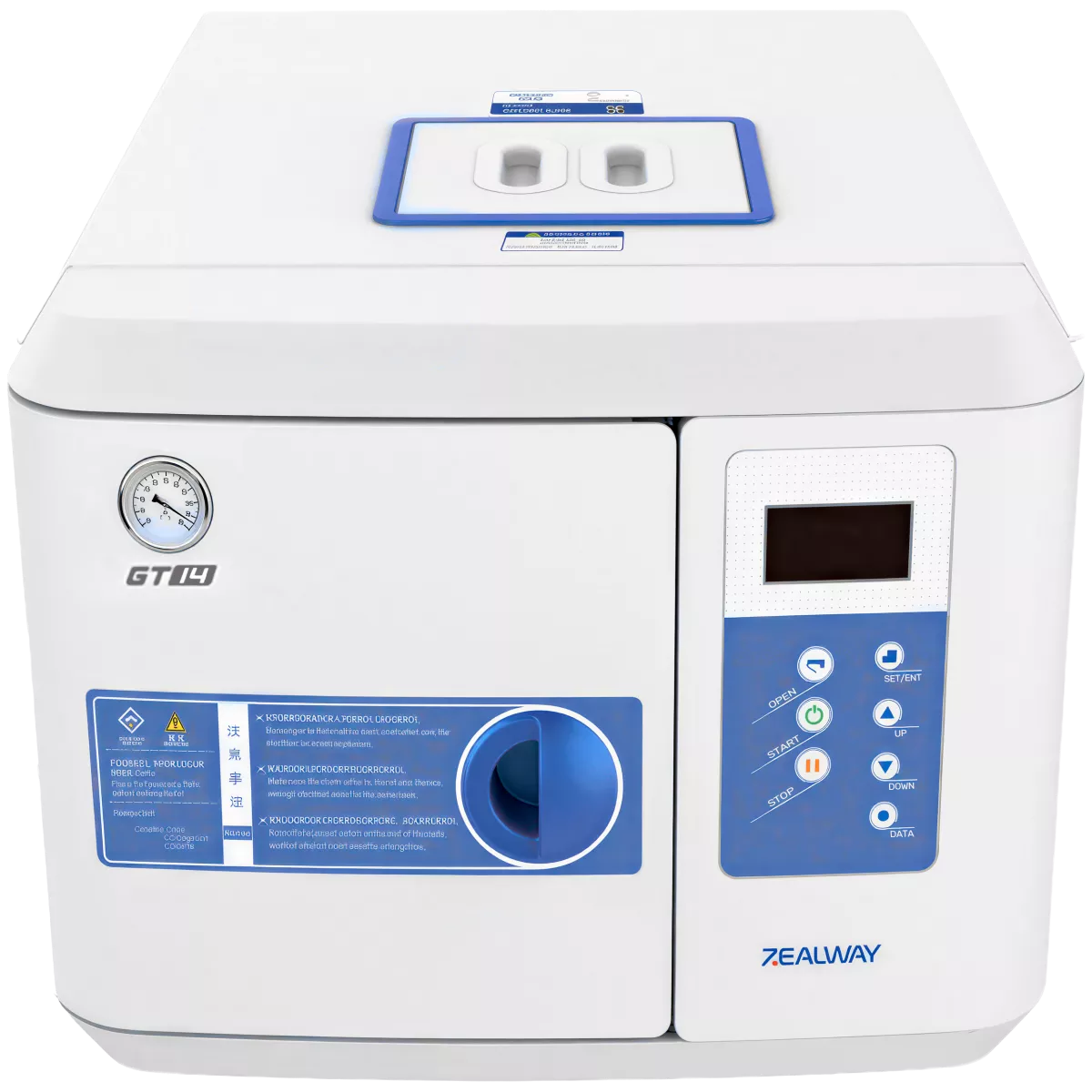 Автоклав EC14GP горизонтальный автоматический, 14 л, Zealway