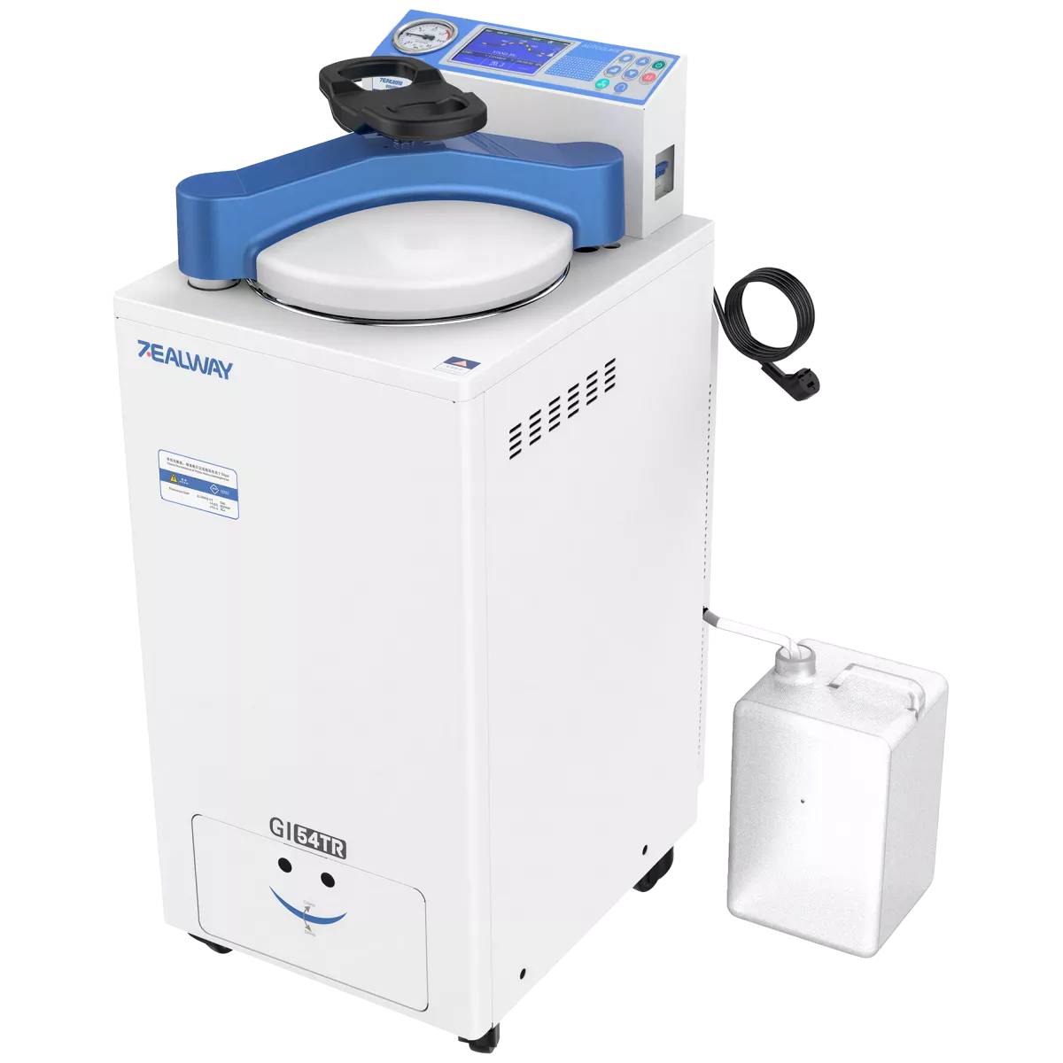 Автоклав Pro GI80TR вертикальный с вентилятором охлаждения и функцией сушки, 80 л, Zealway