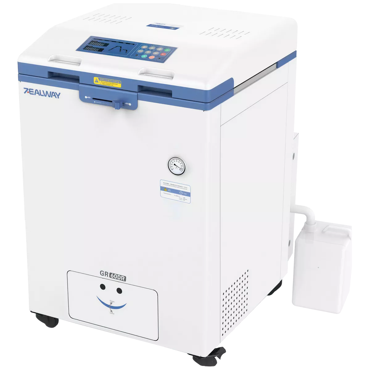 Автоклав Pro GR85DF вертикальный с автоматической подачей воды, 85 л, Zealway