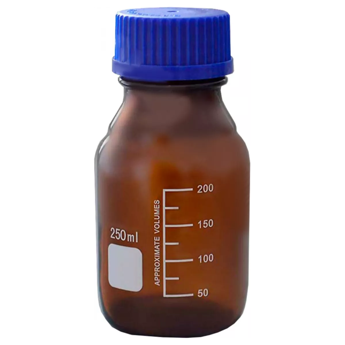 Банка с крышкой 25 мл градуированная GL 25, тёмная, KLIN