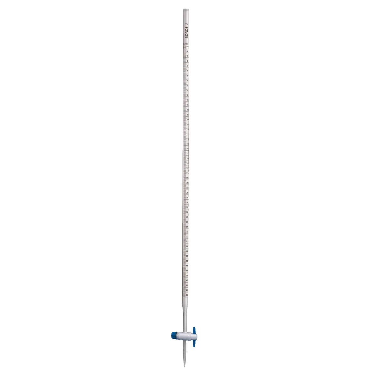 Бюретка 100/0,2 мл, класс А, с краном PTFE, Borosil 2129016A