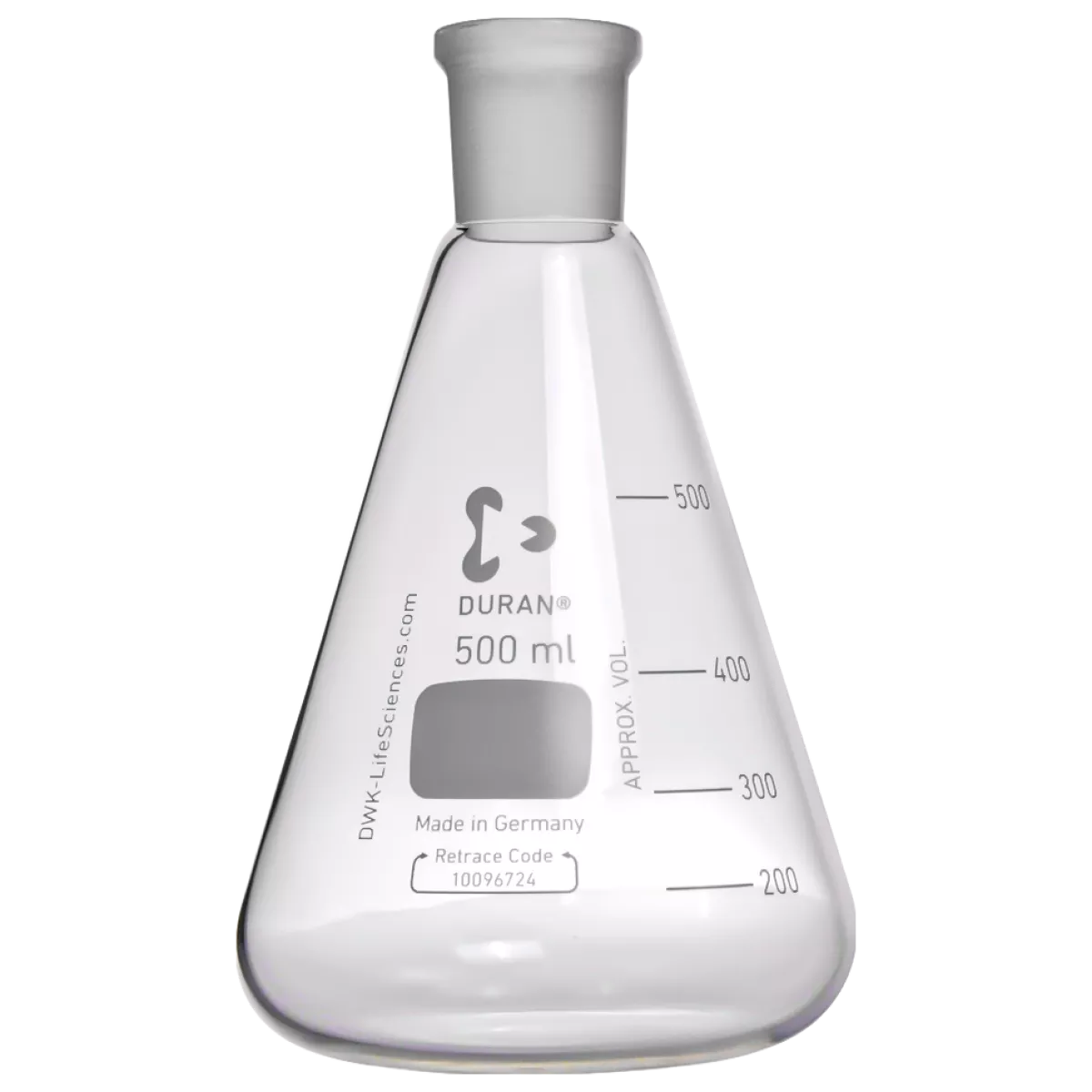 Колба коническая КН-1- 500-29/32, DWK (Schott Duran), 241934603