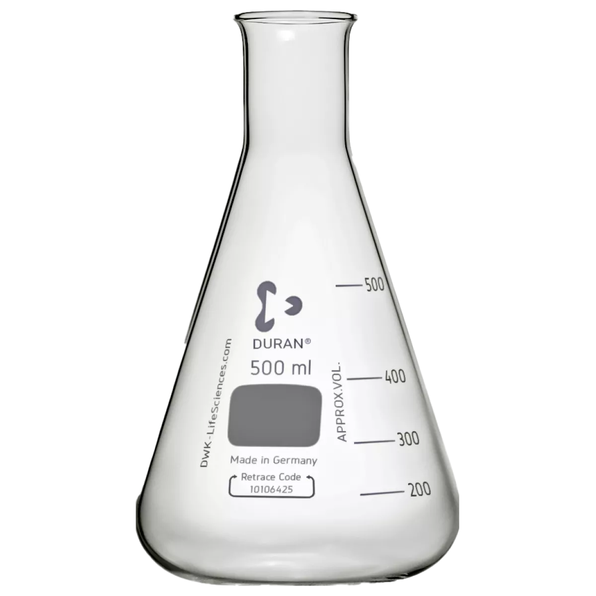 Колба коническая КН-3- 500/34, DWK (Schott Duran), 212164404