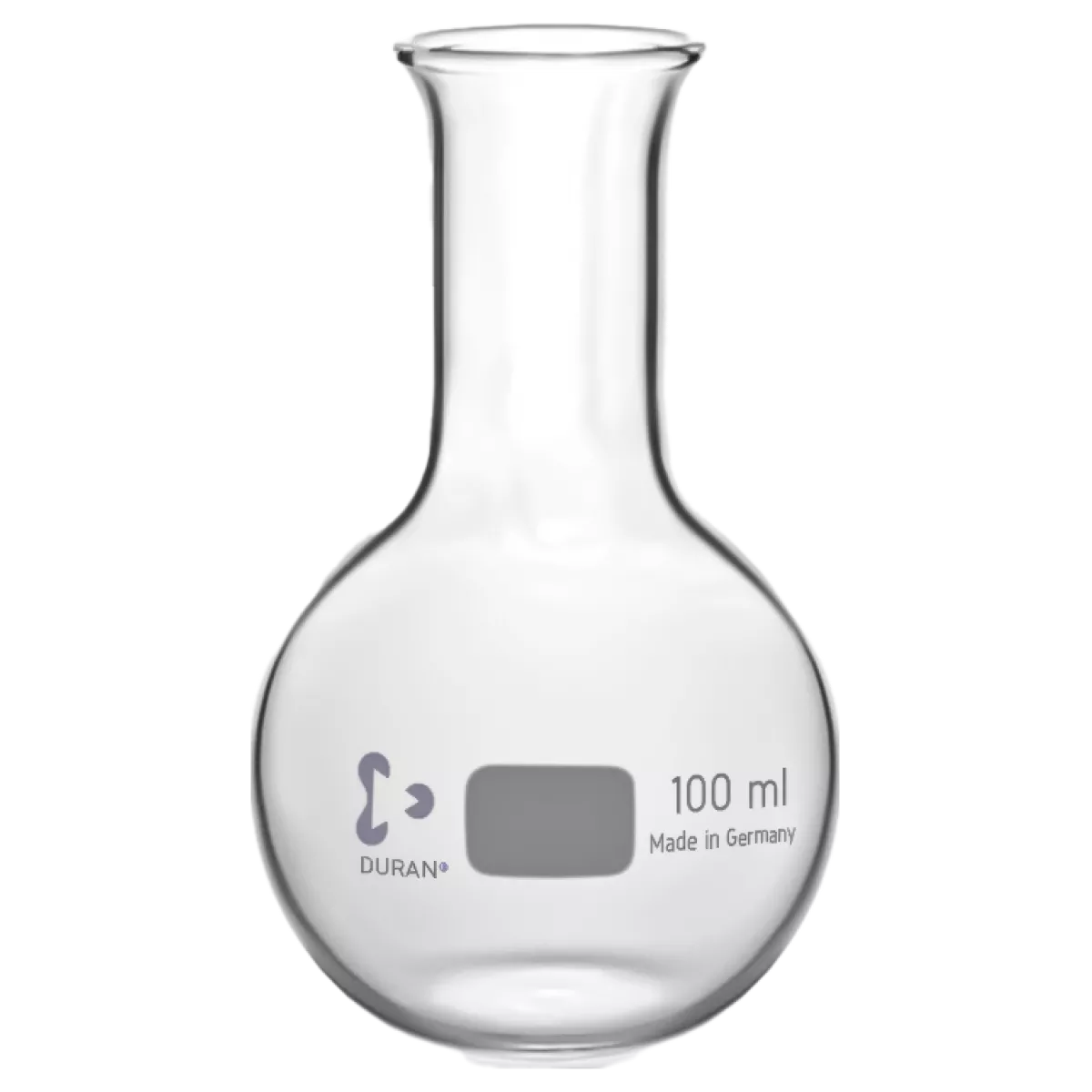 Колба плоскодонная П-3- 100 мл /26, DWK (Schott Duran), 217112404