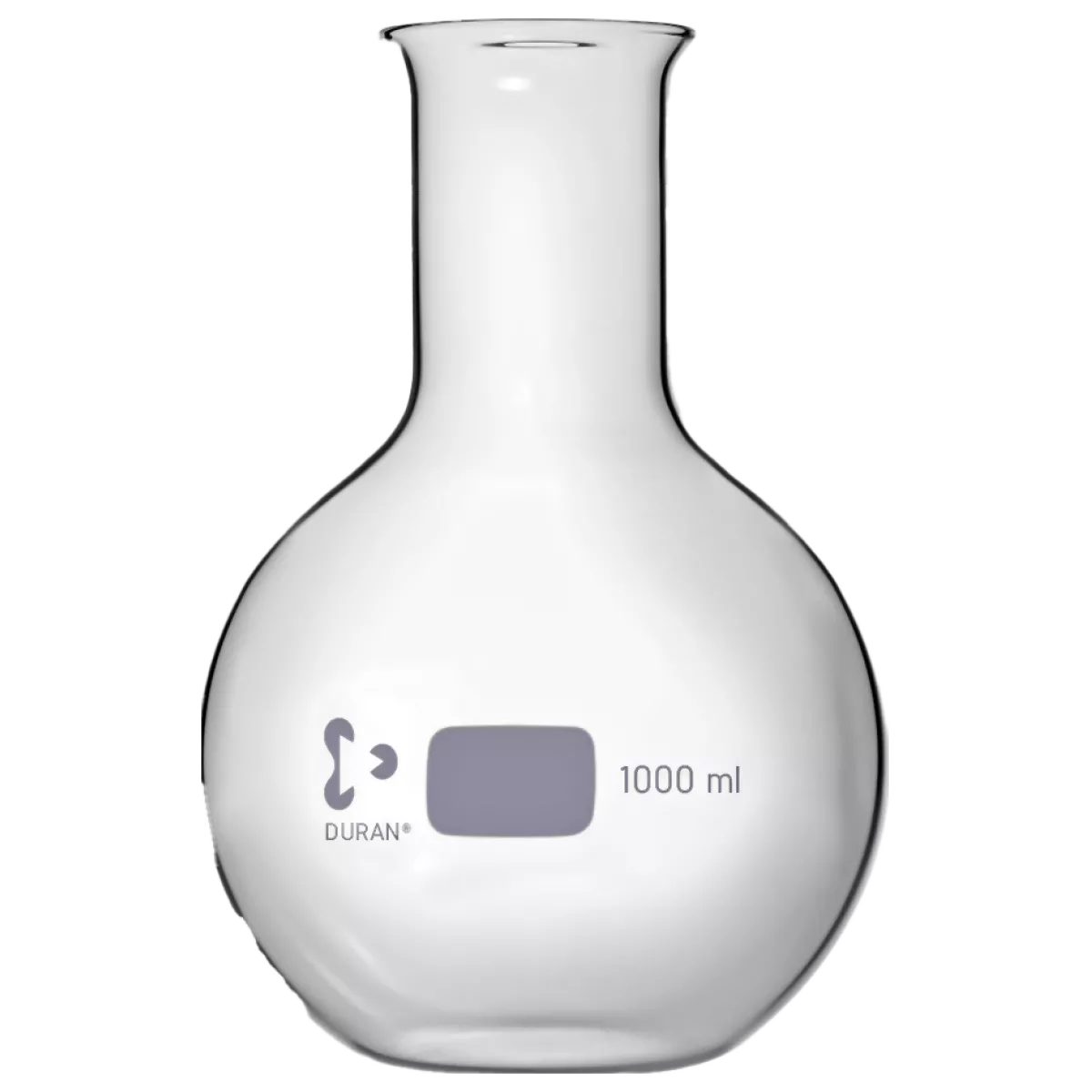 Колба плоскодонная П-3- 1000 мл /50, DWK (Schott Duran), 217315406