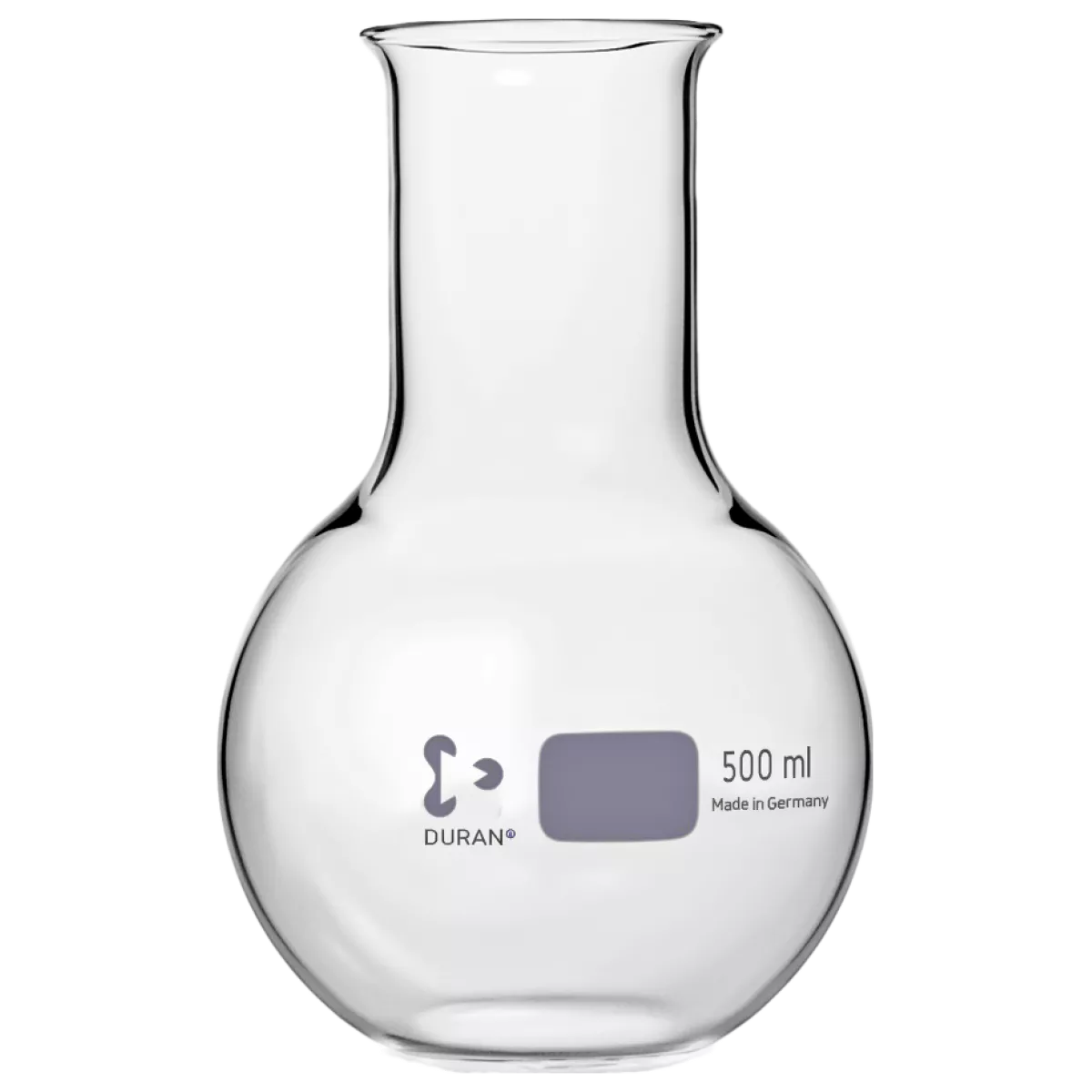 Колба плоскодонная П-3- 500 мл /50, DWK (Schott Duran), 217314401