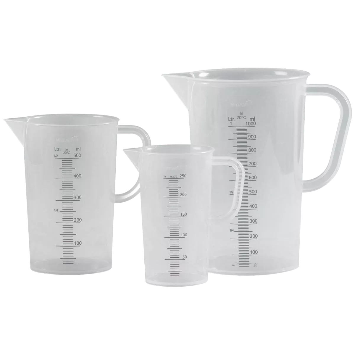 Кружка мерная 3000 мл РР, Vitlab 444941
