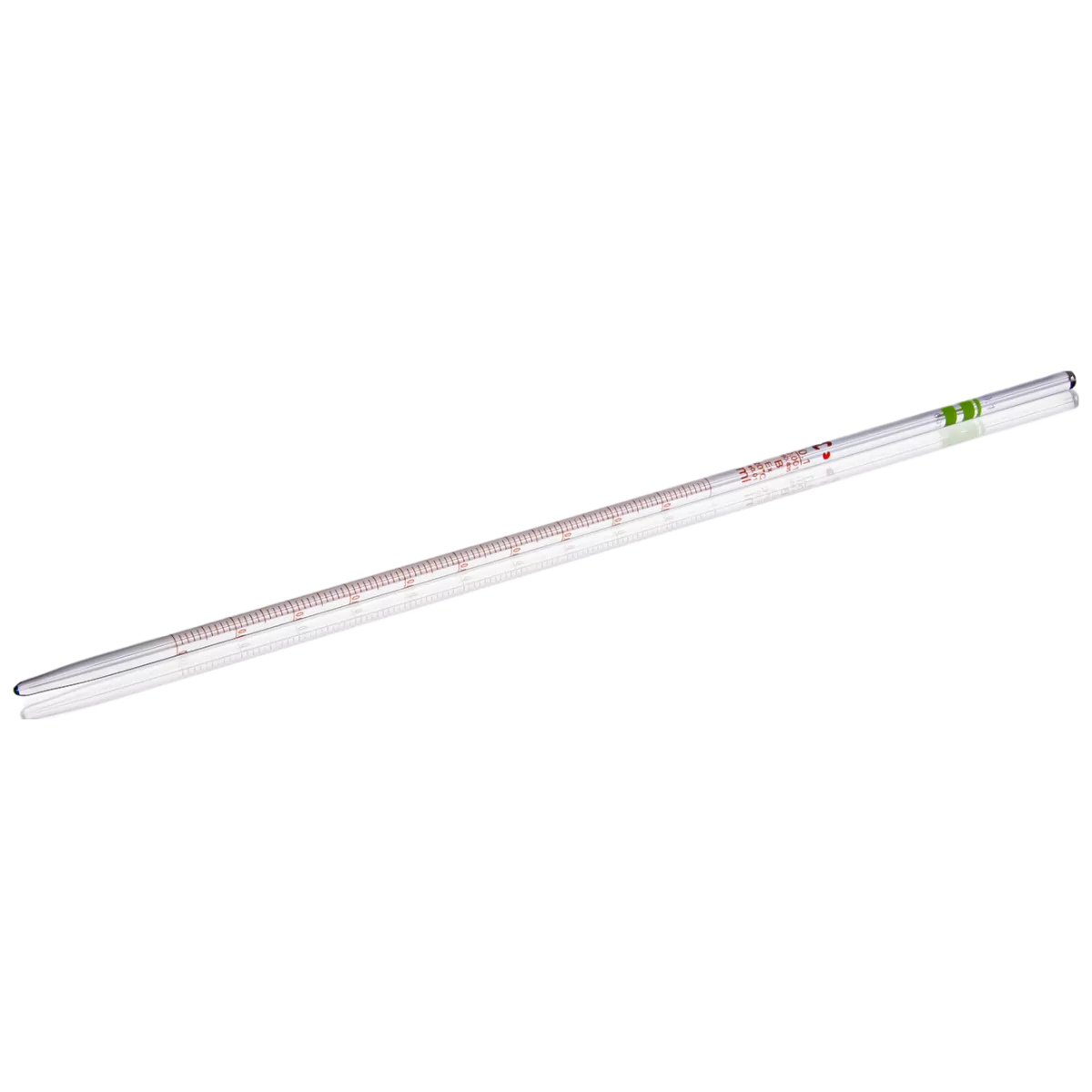 Пипетка измерительная 0,1 мл /0,001, класс В, тип 1, частичный слив, DWK (Schott Duran), 243430102