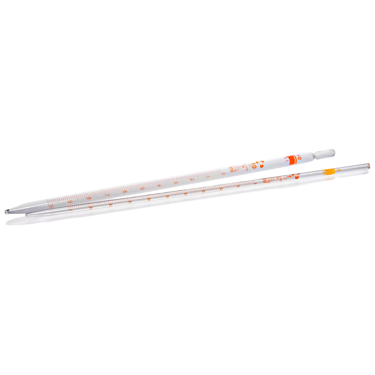 Пипетка измерительная 0,2 мл /0,001, класс В, тип 1, частичный слив, DWK (Schott Duran), 243430308