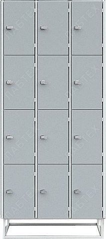 Шкаф для хранения четырехсекционный ЛАБТЕХ ШГС-4 (HPL)