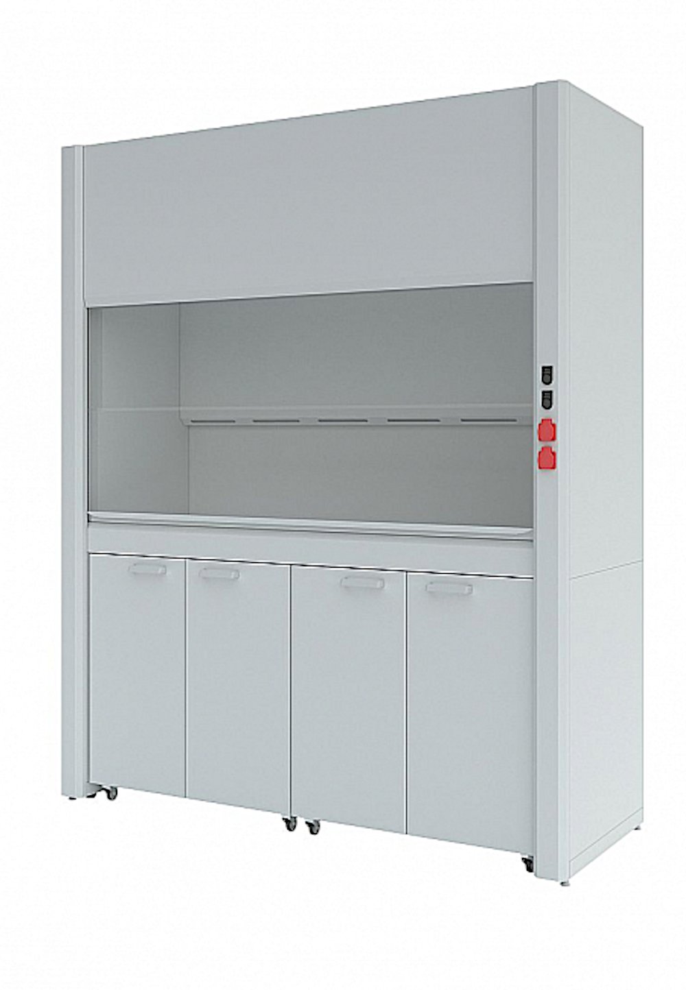 Шкаф вытяжной металлический ЛАБТЕХ ЛК-1800 ШВ-МЕТ (Lab HPL)