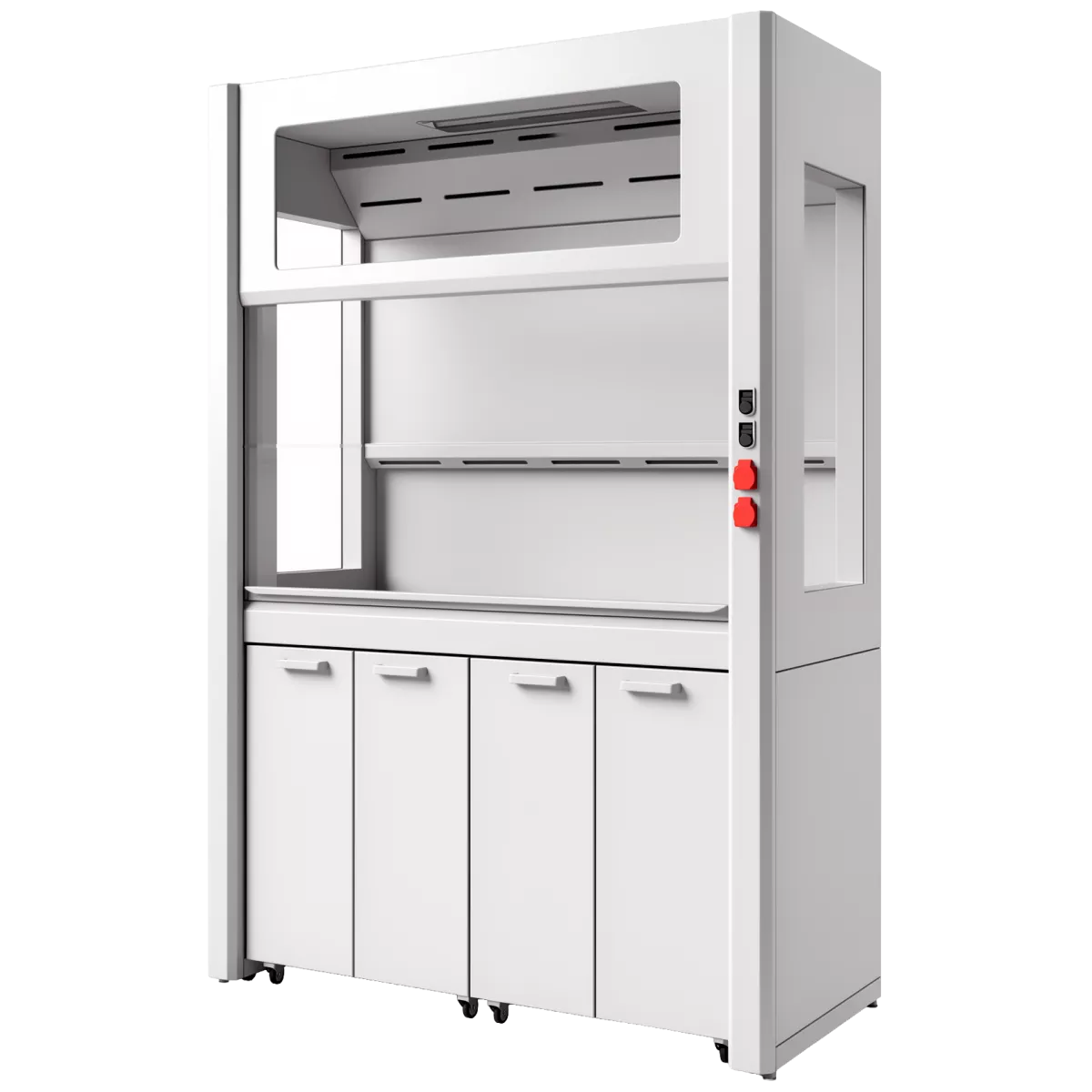 Шкаф вытяжной панорамный ЛАБТЕХ ЛК-1500 ШВД (Lab HPL)
