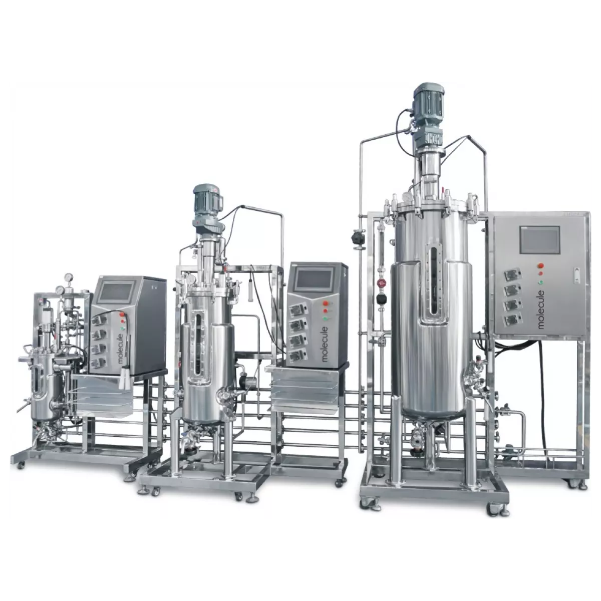 Система стальных ферментеров Molecule 10SJA-50SJA-100SJA