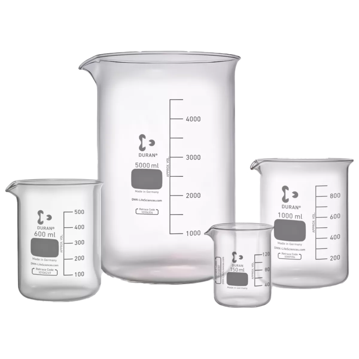 Стакан лабораторный НН- 800, DWK (Schott Duran), 211065305