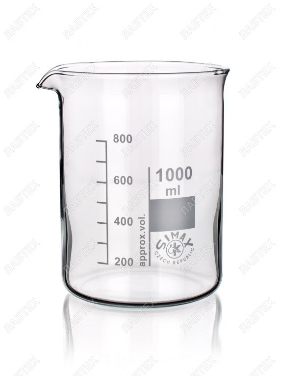 Стакан лабораторный НН- 800, SIMAX, 1632417010800