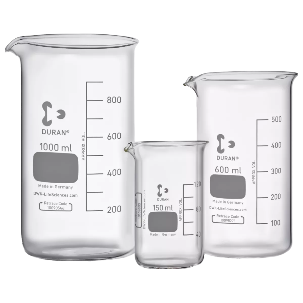 Стакан лабораторный ВН-2000, DWK (Schott Duran), 211166308