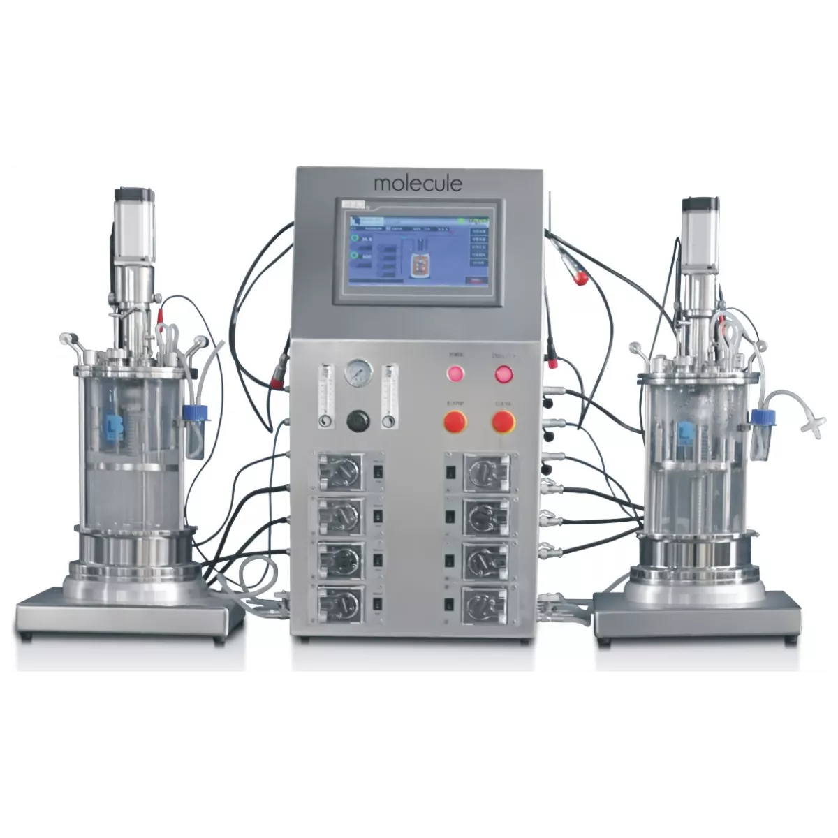 Стеклянная система биореакторов Molecule 50GJC-2