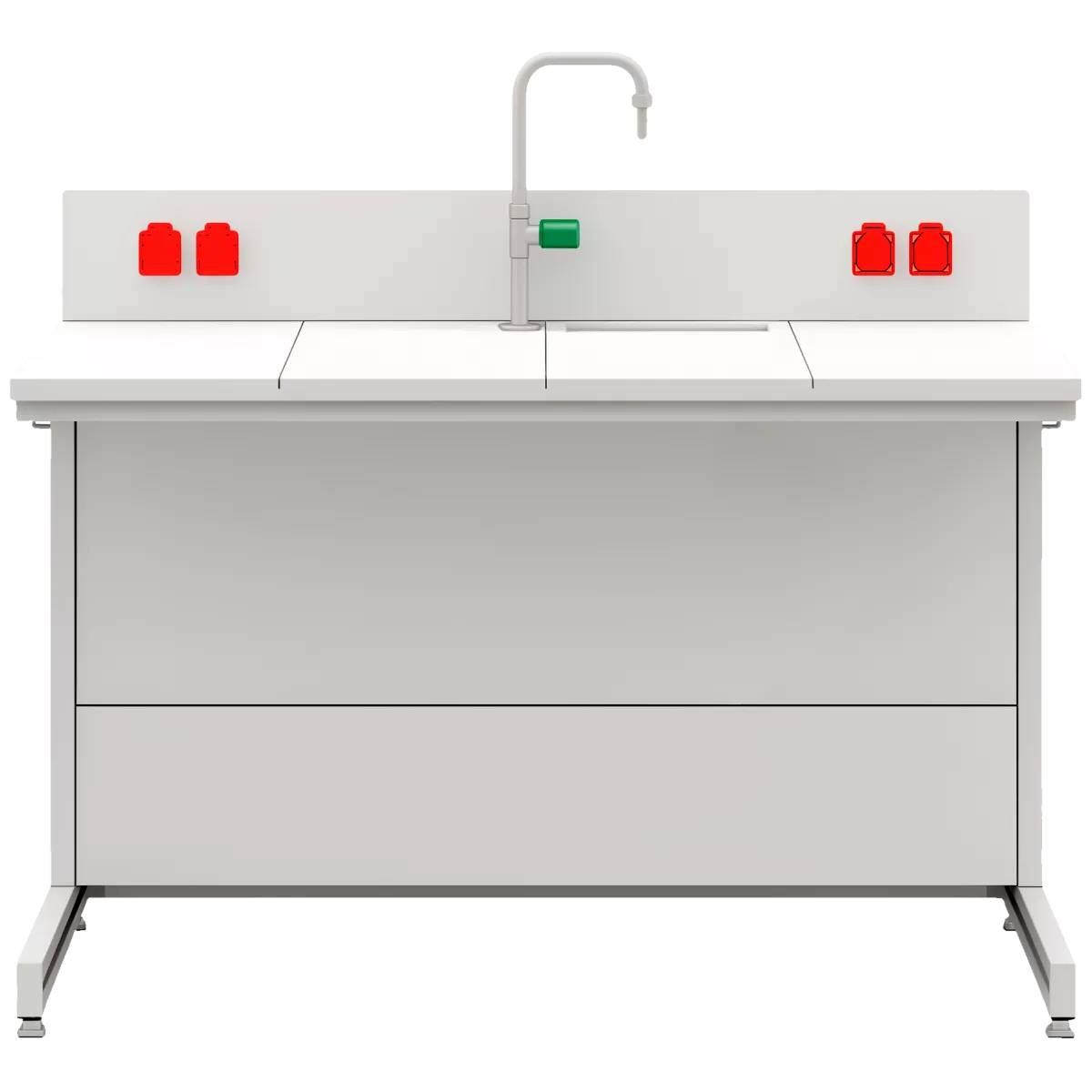 Стол лабораторный учащегося ЛАБТЕХ ЛК-1200 СЛ-У (Lab HPL)
