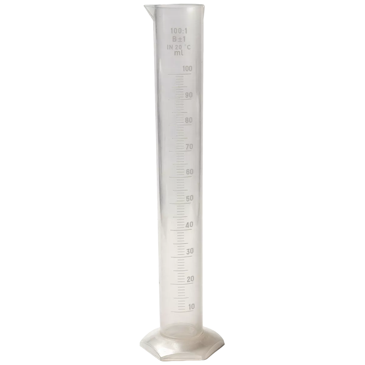 Цилиндр мерный пластиковый