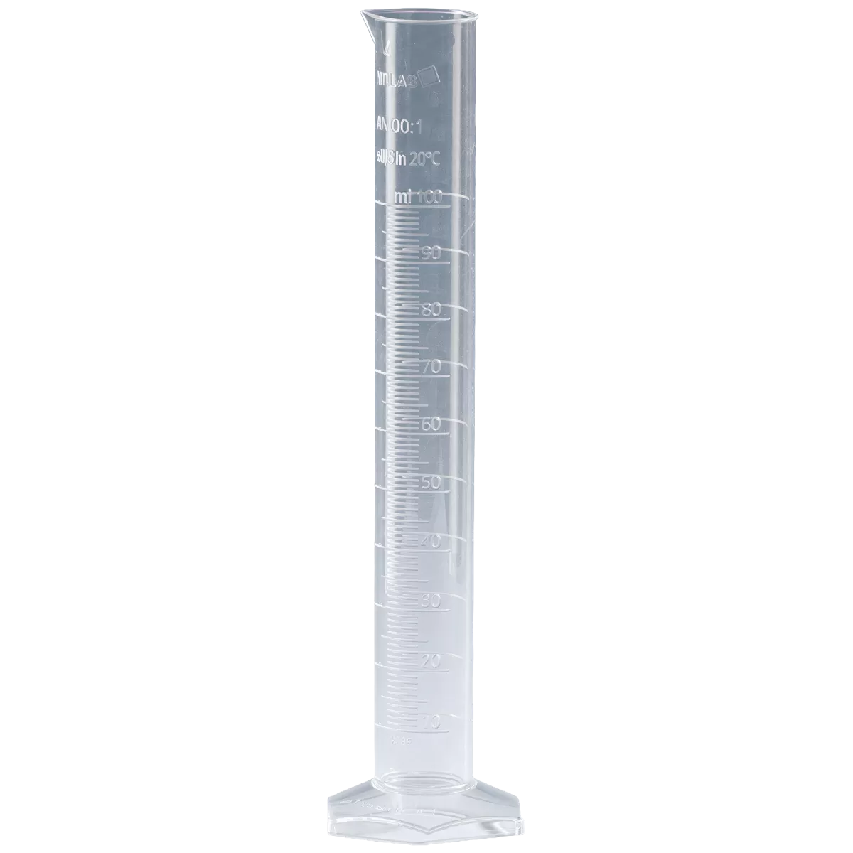 Цилиндр мерный 100 мл PMP класс А, Vitlab 64904
