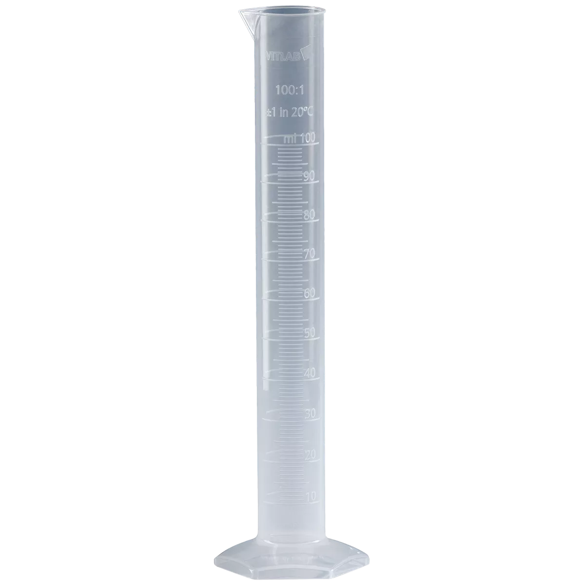 Цилиндр мерный 2000 мл PP, Vitlab 653941