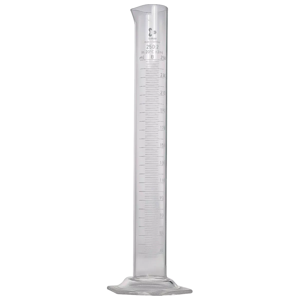 Цилиндр мерный В-1- 250 мл, класс В, DWK (Schott Duran), 213963601