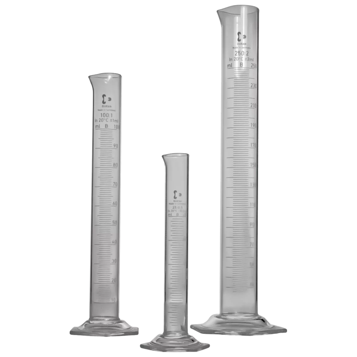 Цилиндр мерный В-1- 50 мл, класс В, DWK (Schott Duran), 213961703