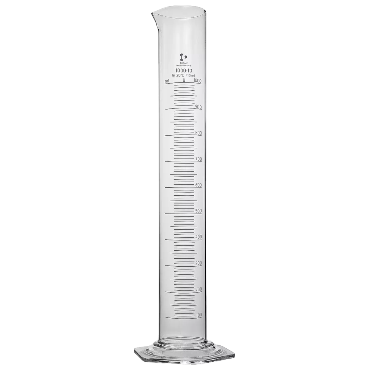 Цилиндр мерный В-1-1000 мл, класс В, DWK (Schott Duran), 213965405