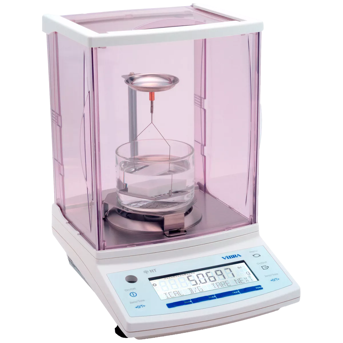 Весы аналитические HT-124CE, поверка, Vibra